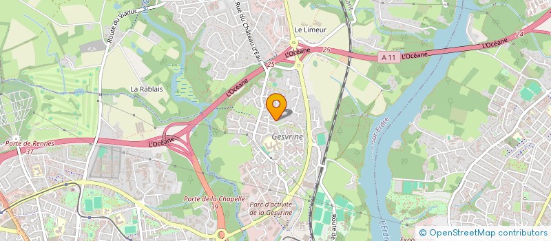 localisation de l'entreprise MADAME MAELYNN HAREL  LA CHAPELLE-SUR-ERDRE