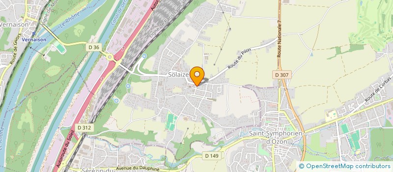 localisation de l'entreprise MADAME MAELYS AGAPIT  SOLAIZE