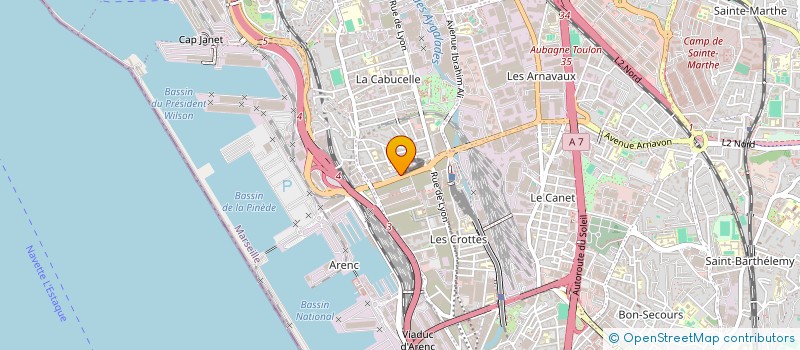 localisation de l'entreprise MADAME MAELYS AZARA à MARSEILLE