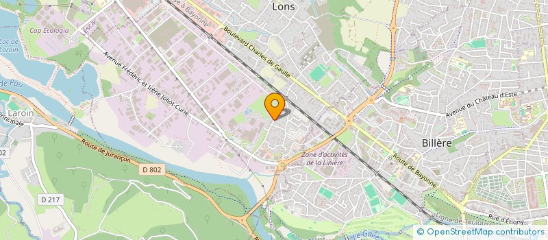 localisation de l'entreprise MADAME MAELYS BASAIA à LONS