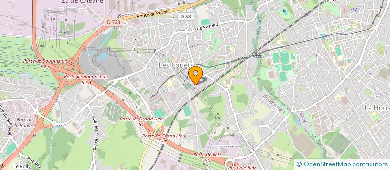 localisation de l'entreprise MADAME MAELYS BINDER à BOUGUENAIS