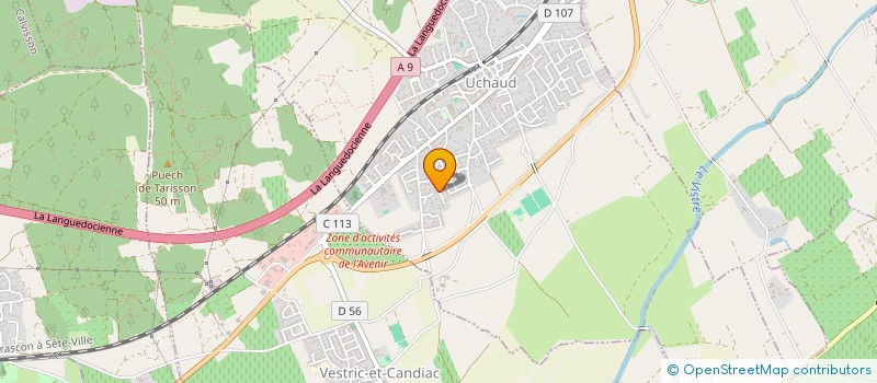 localisation de l'entreprise MADAME MAELYS BORDES  UCHAUD