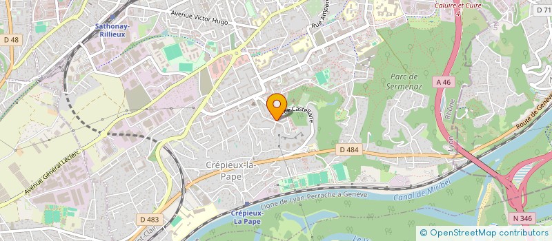 localisation de l'entreprise MADAME MAELYS BOUTTE  RILLIEUX-LA-PAPE