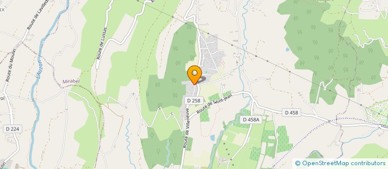 localisation de l'entreprise MADAME MAELYS BUREAU  MIRABEL