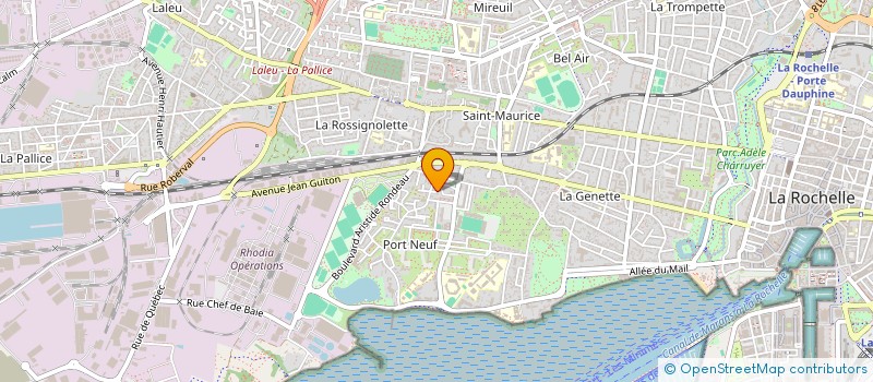 localisation de l'entreprise MADAME MAELYS CHANTEPIE  LA ROCHELLE