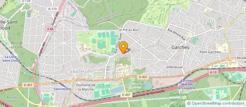 localisation de l'entreprise MADAME MAELYS CHAPPART  VAUCRESSON