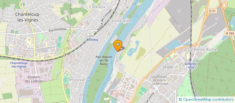 localisation de l'entreprise MADAME MAELYS CLARA LOUISE LEPOIVRE FERRY  ANDRESY