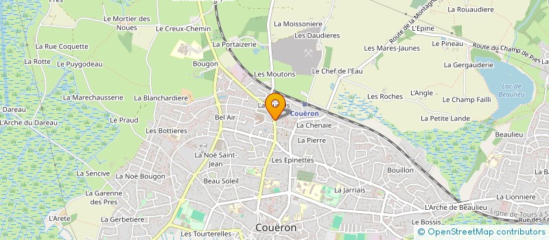 localisation de l'entreprise MADAME MAELYS COHONNER à COUERON