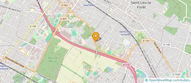 localisation de l'entreprise MADAME MAELYS COLLET  SAINT-LEU-LA-FORET