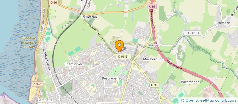 localisation de l'entreprise MADAME MAELYS DELCOURT  WIMILLE