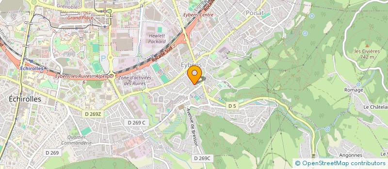 localisation de l'entreprise MADAME MAELYS DES HAYS DE GASSART à EYBENS