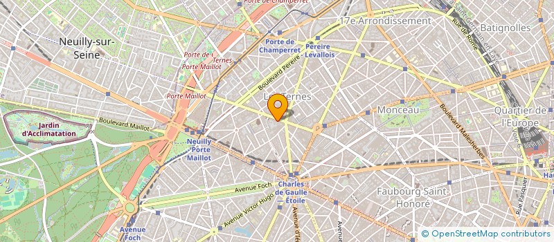 localisation de l'entreprise MADAME MAELYS DUJARDIN  PARIS