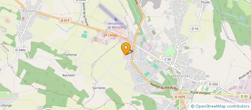 localisation de l'entreprise MADAME MAELYS ELOIDIN  MORESTEL