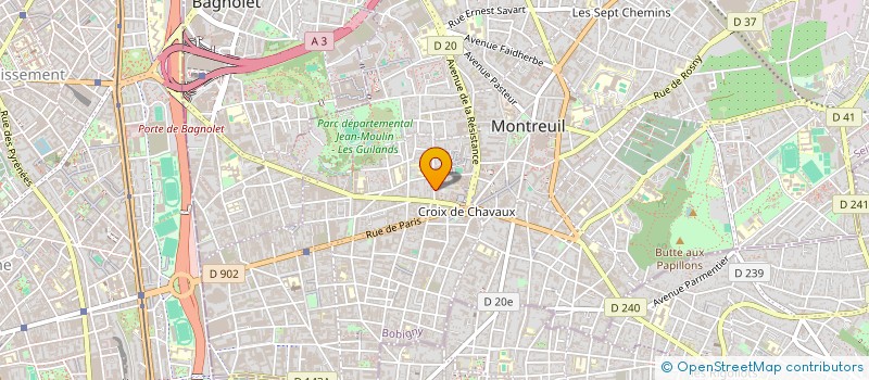 localisation de l'entreprise MADAME MAELYS GALLENMULLER à MONTREUIL
