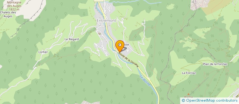 localisation de l'entreprise MADAME MAELYS GOITRE  GLIERES-VAL-DE-BORNE