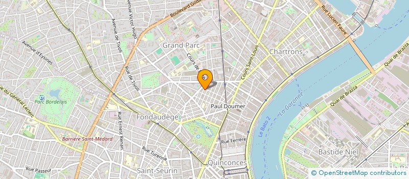 localisation de l'entreprise MADAME MAELYS IMATTE  BORDEAUX