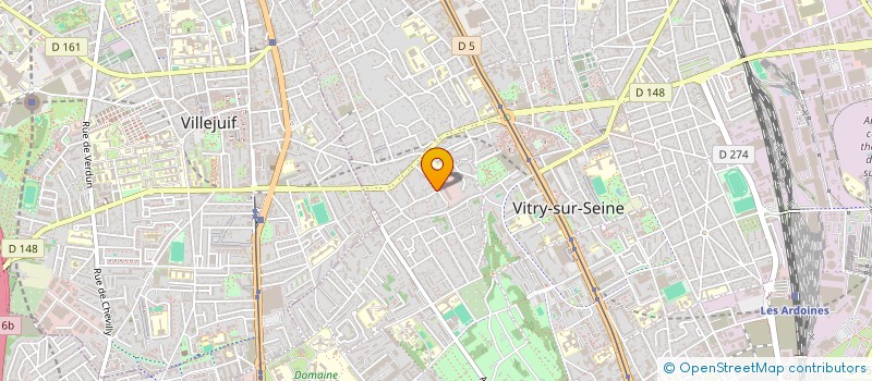 localisation de l'entreprise MADAME MAELYS JANIVEL à VITRY-SUR-SEINE