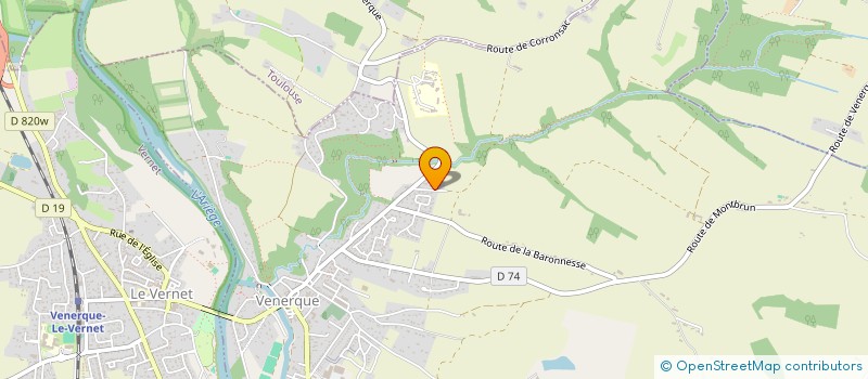 localisation de l'entreprise MADAME MAELYS KERLIRZIN à VENERQUE