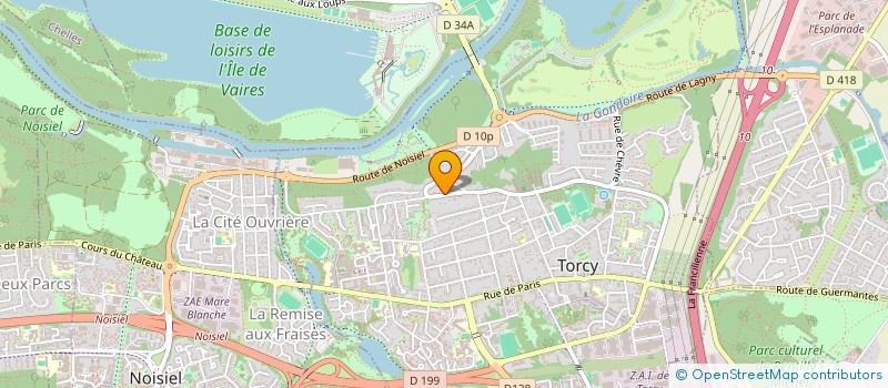 localisation de l'entreprise MADAME MAELYS LANCIEN  NOISY-LE-GRAND