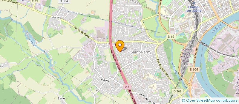 localisation de l'entreprise MADAME MAELYS LARGER  SAINT-REMY