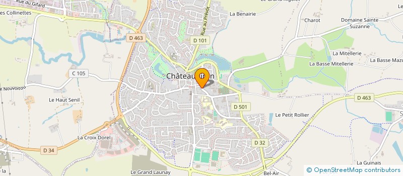 localisation de l'entreprise MADAME MAELYS LARRAT  CHATEAUGIRON