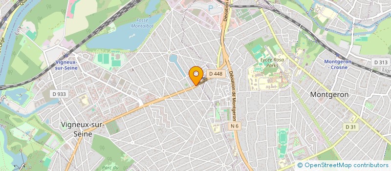 localisation de l'entreprise MADAME MAELYS LEJEUNE TOSONI  VIGNEUX-SUR-SEINE