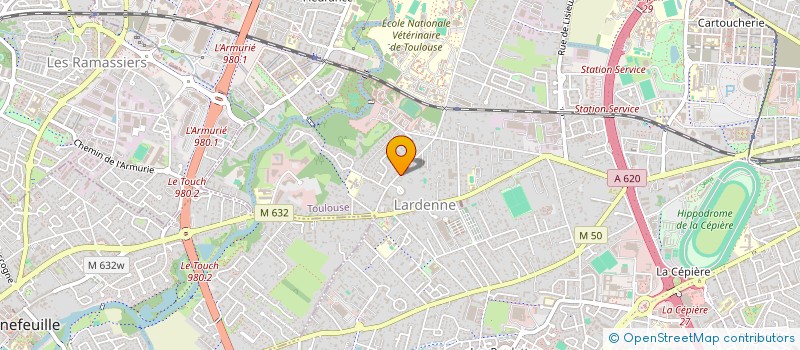 localisation de l'entreprise MADAME MAELYS LOPEZ  TOULOUSE