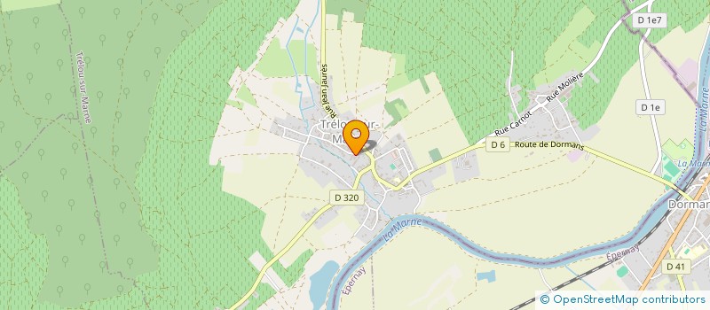 localisation de l'entreprise MADAME MAELYS MALLET  TRELOU-SUR-MARNE