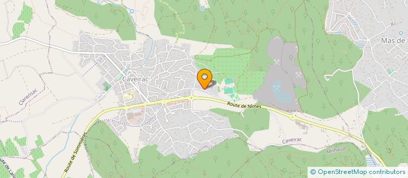 localisation de l'entreprise MADAME MAELYS MONNIER  CAVEIRAC