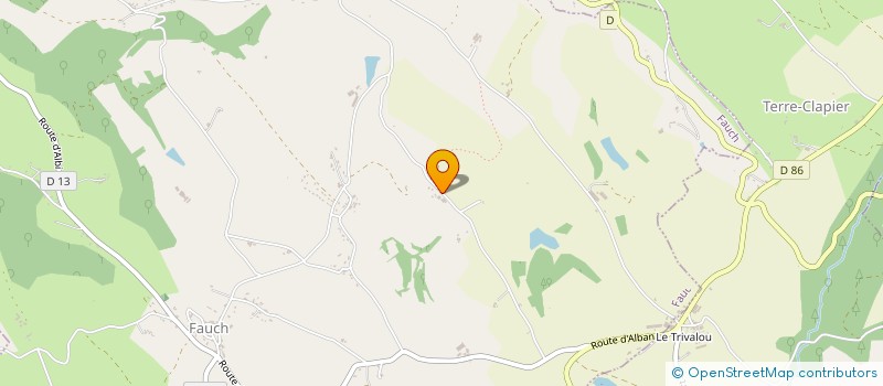 localisation de l'entreprise MADAME MAELYS NOBILE  FAUCH