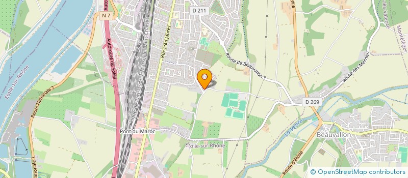 localisation de l'entreprise MADAME MAELYS ODE  PORTES-LES-VALENCE