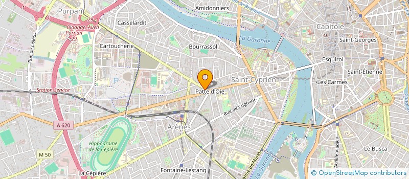 localisation de l'entreprise MADAME MAELYS PIN à TOULOUSE