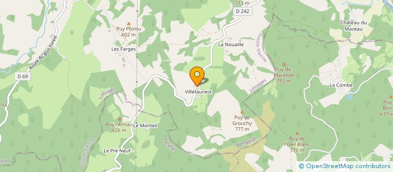 localisation de l'entreprise MADAME MAELYS PRADOUX  REMPNAT