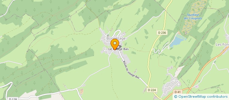 localisation de l'entreprise MADAME MAELYS PRETRE  BONNETAGE