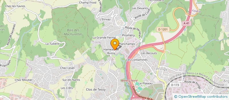 localisation de l'entreprise MADAME MAELYS RENAUD à ANNECY