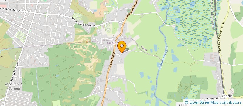 localisation de l'entreprise MADAME MAELYS ROYAL  MERLIMONT