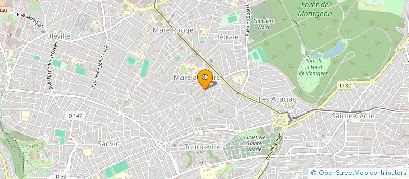 localisation de l'entreprise MADAME MAELYS TACITE à LE HAVRE