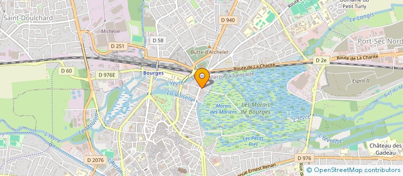 localisation de l'entreprise MADAME MAELYS VIMON  BOURGES