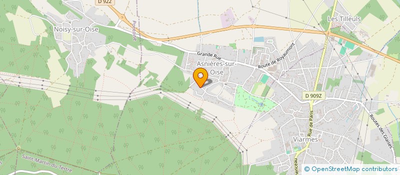 localisation de l'entreprise MADAME MAELYSS RENARD  ASNIERES-SUR-OISE