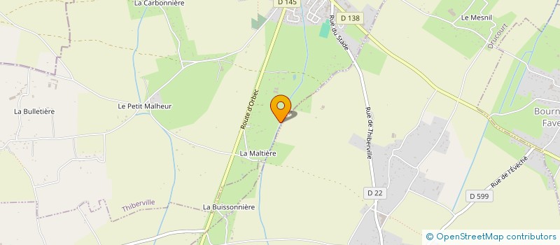 localisation de l'entreprise MADAME MAENA BERTHIER  THIBERVILLE