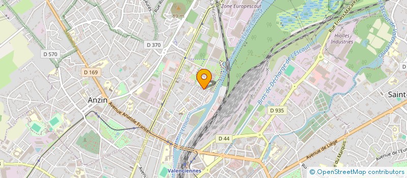 localisation de l'entreprise MADAME MAENA HERBOMEZ  VALENCIENNES