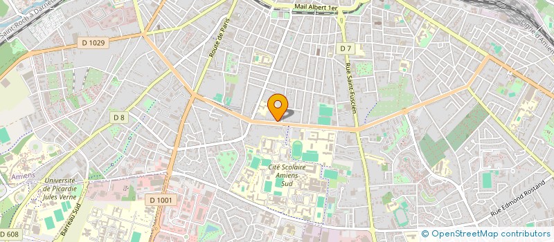 localisation de l'entreprise MADAME MAENA JABIOL LEGUERRE  AMIENS