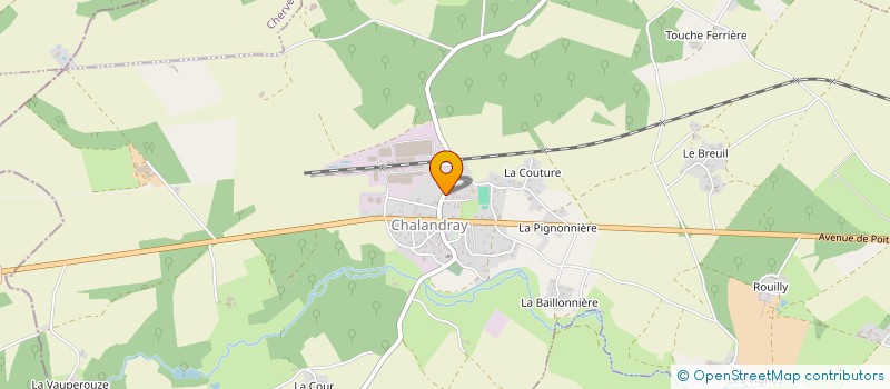 localisation de l'entreprise MADAME MAENA MARCHAL  CHALANDRAY