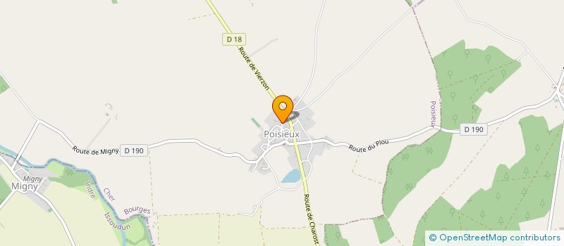 localisation de l'entreprise MADAME MAENA ROY  POISIEUX