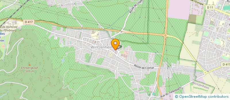 localisation de l'entreprise MADAME MAENA STARK  WINTZENHEIM