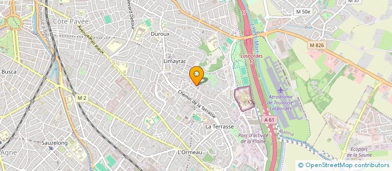 localisation de l'entreprise MADAME MAENCA COUBES  TOULOUSE