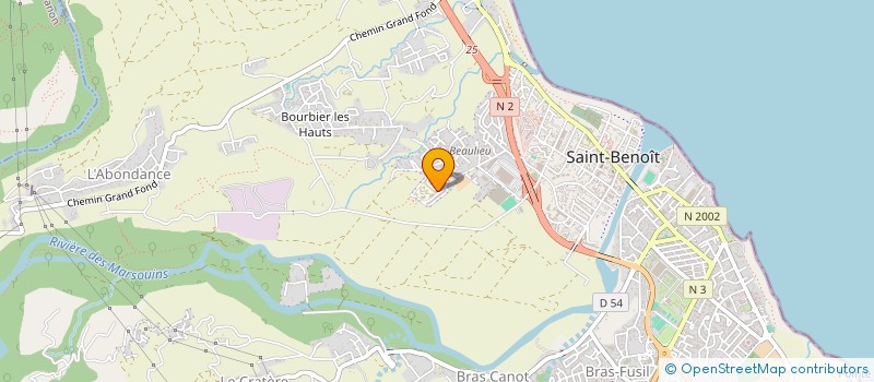 localisation de l'entreprise MADAME MAEVA ALLAMELE  SAINT-BENOIT