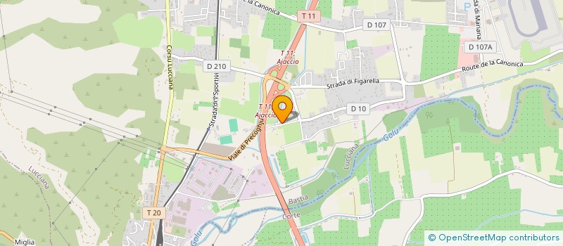 localisation de l'entreprise MADAME MAEVA ANGIUS  LUCCIANA