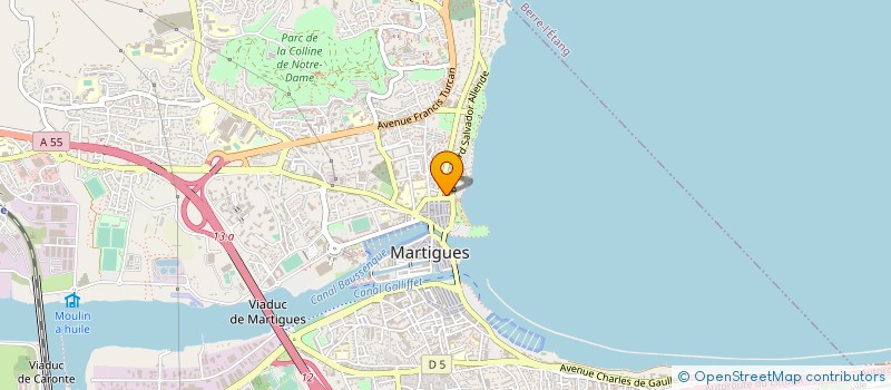 localisation de l'entreprise MADAME MAEVA ANNALORO à MARTIGUES