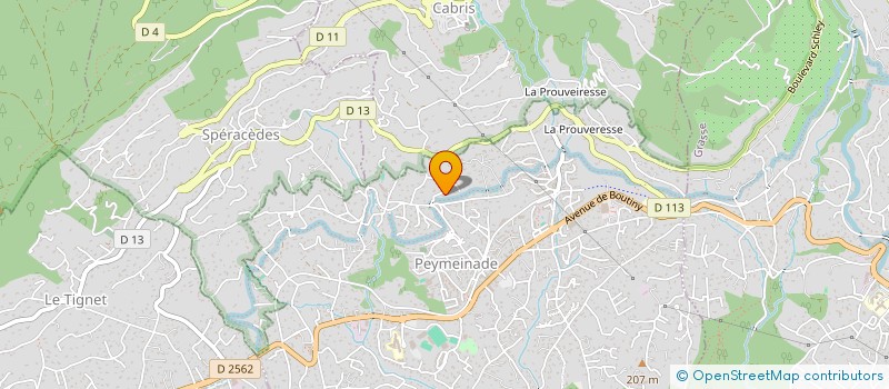 localisation de l'entreprise MADAME MAEVA ARCAS  PEYMEINADE